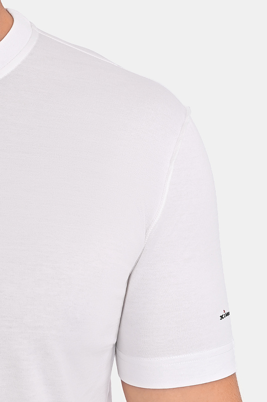 Хлопковая футболка KITON Белый Мужской UMK08920 Хлопковая футболка KITON Белый Мужской UMK08920