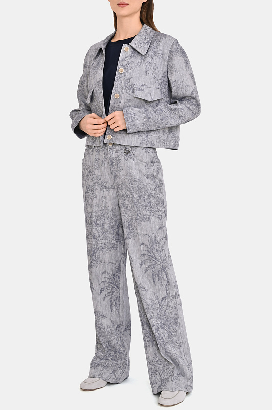 Лоферы KITON Серый Женский D61807N010083