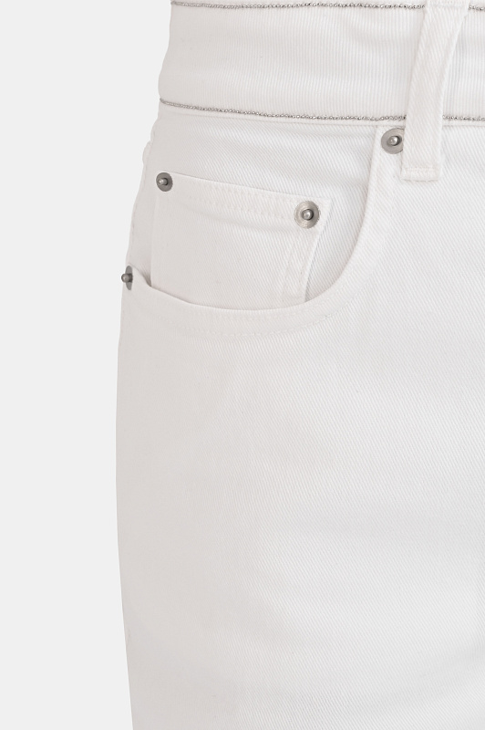 Джинсы FABIANA FILIPPI  Белый Женский PAD275F357L370