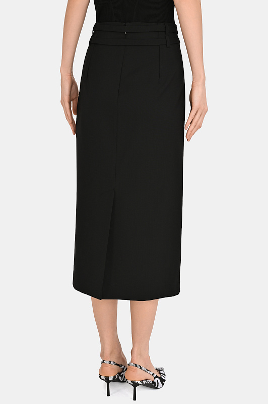 Юбка SPORTMAX Черный Женский SPXTACITO 2612101031600