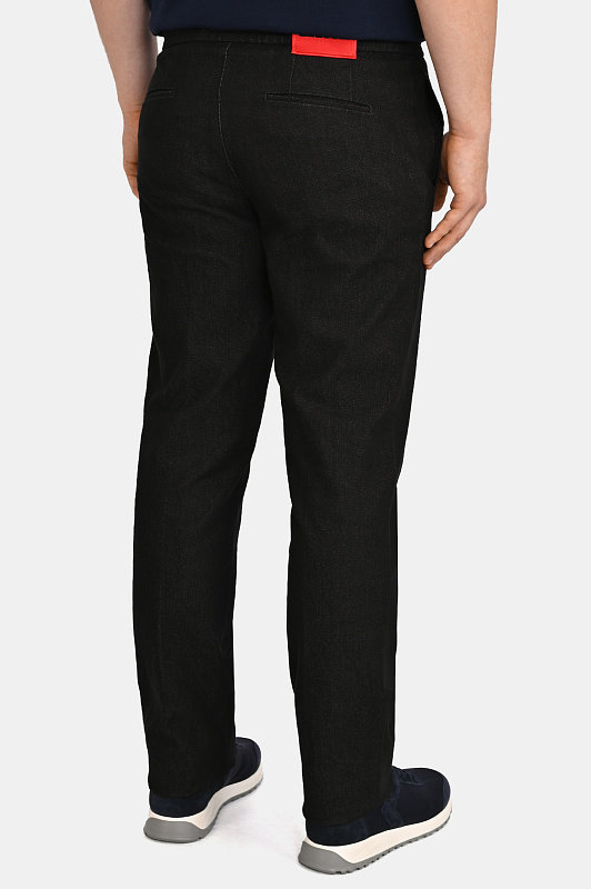 Брюки KITON Черный Мужской UPLACRK0624H0