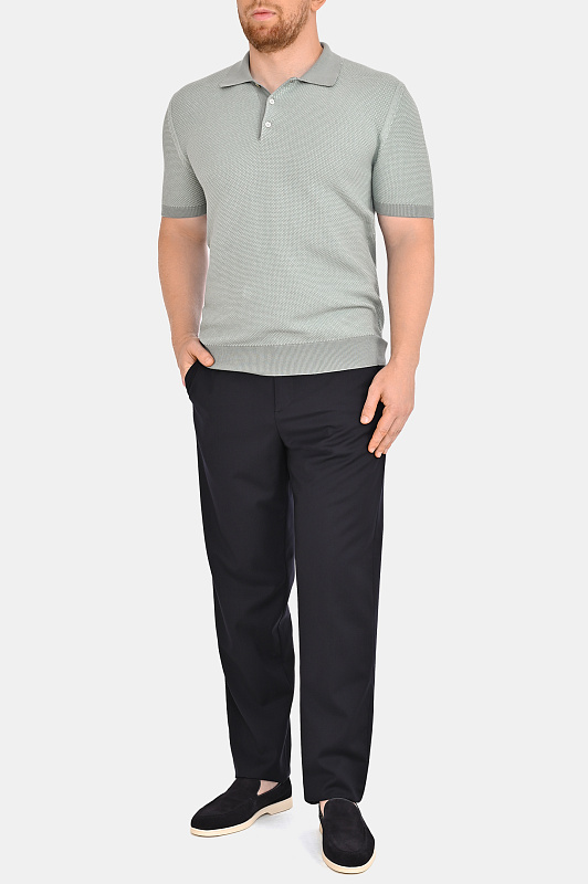Поло CANALI Зеленый Мужской C0127MK02461 Поло CANALI Зеленый Мужской C0127MK02461