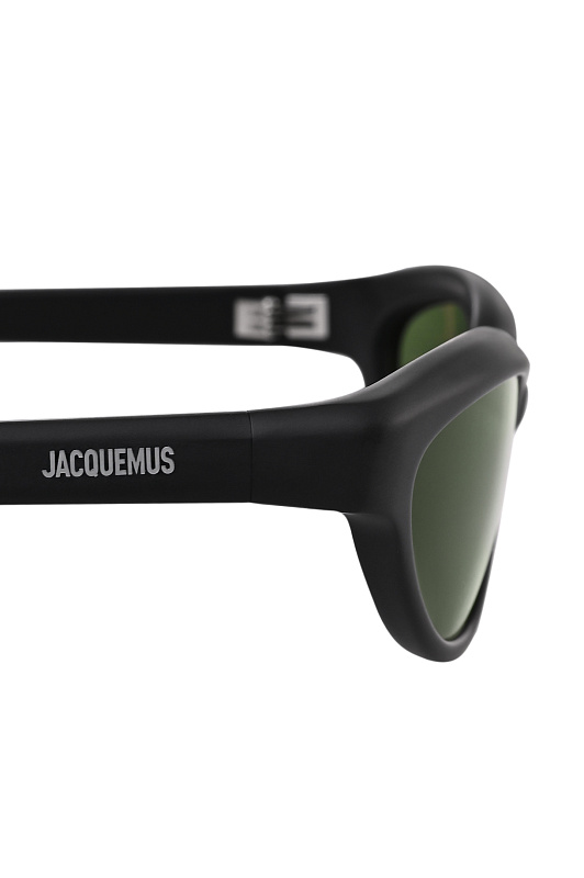 Очки+чехол и салф. JACQUEMUS Темно-зеленый Unisex JAC134C5SUN/K