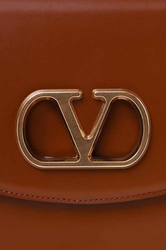 Сумка с цепочным ремнём VALENTINO GARAVANI Коричневый Женский 8W2B0R16GCB
