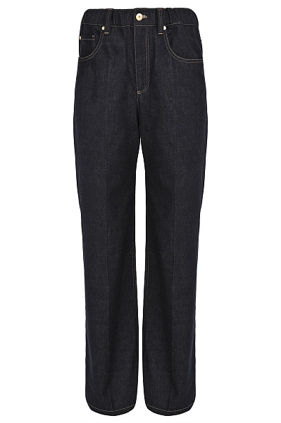 Широкие джинсы BRUNELLO  CUCINELLI