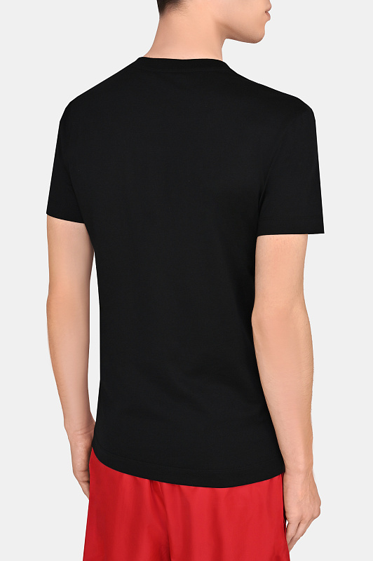 Футболка DOLCE & GABBANA  Черный Мужской G8PD7Z G7B9X