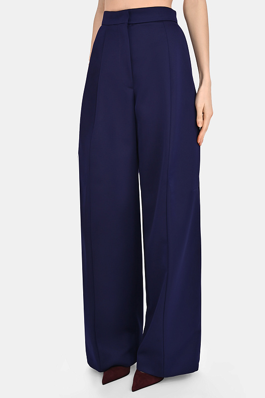 Брюки SPORTMAX Фиолетовый Женский ALLER1234 2522136043600