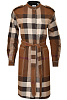 Платье BURBERRY Коричневый