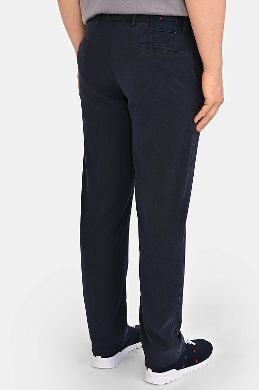 Брюки KITON Темно-синий Мужской UFPP79RK0606H