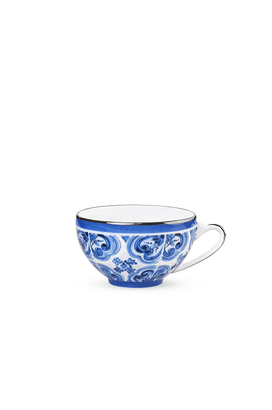 Чашка+Блюдце DOLCE & GABBANA Синий Unisex TC0100 TCA88 Чашка+Блюдце DOLCE & GABBANA Синий Unisex TC0100 TCA88
