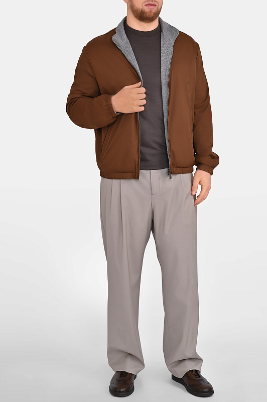 Куртка CANALI Коричневый Мужской O41043SG03220