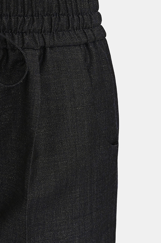 Брюки KITON Темно-синий Женский D57114K0901G0