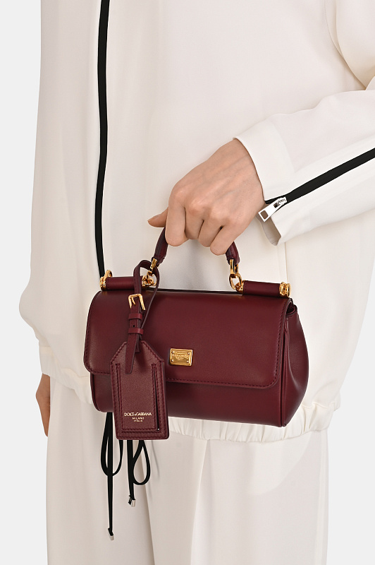 Сумка DOLCE & GABBANA Бордовый Женский BB7864B7321 Сумка DOLCE & GABBANA Бордовый Женский BB7864B7321
