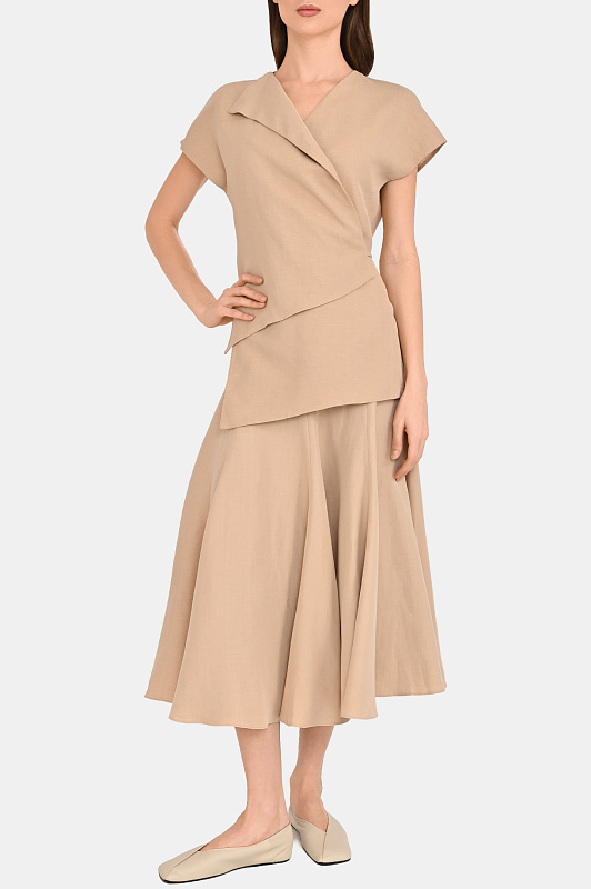 Топ FABIANA FILIPPI  Бежевый Женский TPD275F731