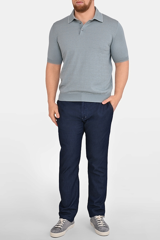 Поло CASTANGIA Зеленый Мужской NC.CA08MCE26