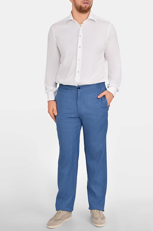 Рубашка KITON Белый Мужской UCCH0296002