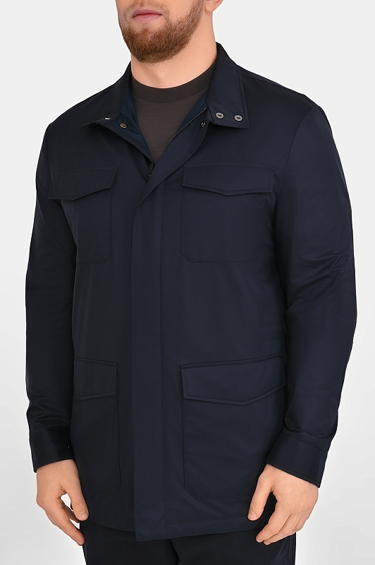 Куртка CANALI Темно-синий Мужской O20400SG03220