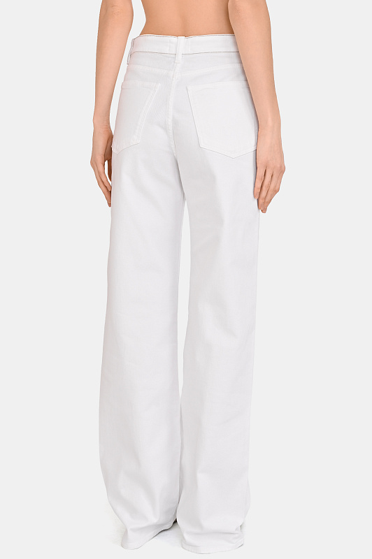 Джинсы FABIANA FILIPPI  Белый Женский PAD275F357L370