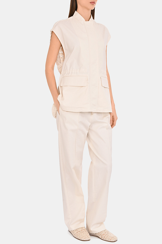 Пантолеты FABIANA FILIPPI  Молочный Женский ASD266A820M033