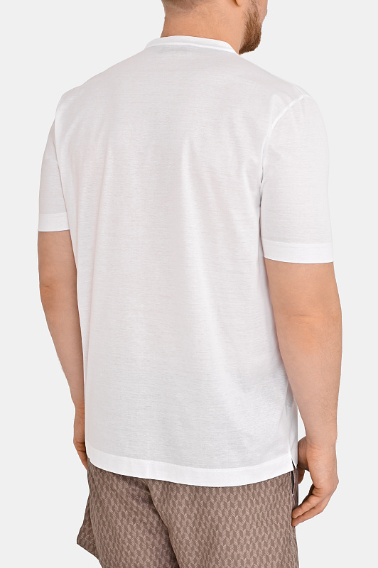 Футболка CANALI Белый Мужской T0922MJ00002
