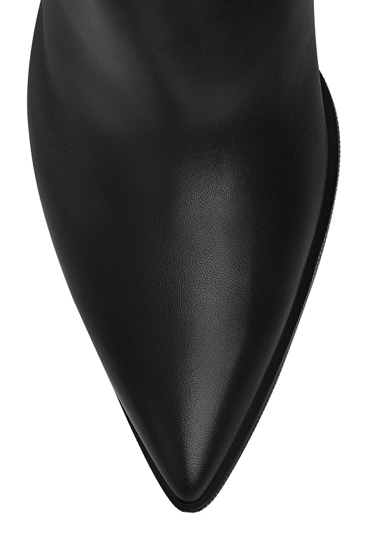 Кожаные ботильоны на каблуке SANTONI Черный Женский WTEG71231PC4NVGBN01 Кожаные ботильоны на каблуке SANTONI Черный Женский WTEG71231PC4NVGBN01
