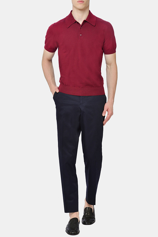 Поло PRADA  Бордовый Мужской UMA625 S 171