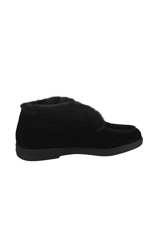 Лоферы SANTONI Черный Женский WUYG58457NERAPFRN01