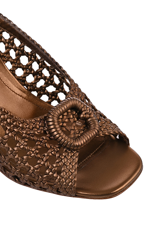 Босоножки SANTONI Коричневый Женский WHPG72008HA2SODLO70