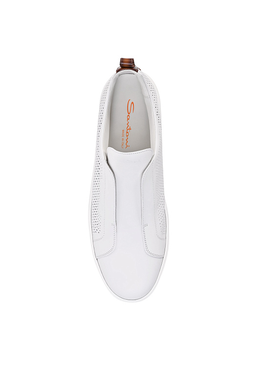 Кеды SANTONI Белый Мужской MBCG22181BARTFID