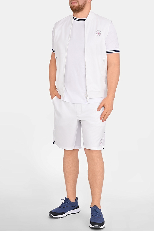 Жилет BRUNELLO  CUCINELLI Белый Мужской MB4229083T