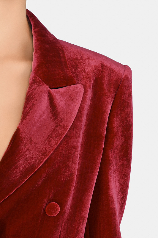 Жакет двубортный P.A.R.O.S.H. Красный Женский D420256 RELUR24