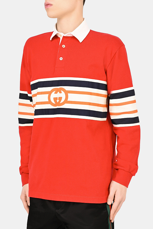 Поло GUCCI Красный Мужской 653379 XJDGH