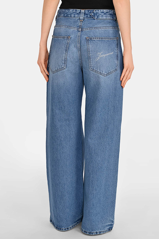 Джинсы JACQUEMUS Синий Женский PAW00036AD00038