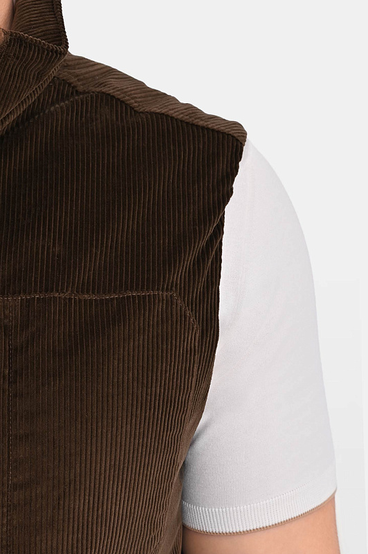 Жилет CANALI Коричневый Мужской O41020 SG03041