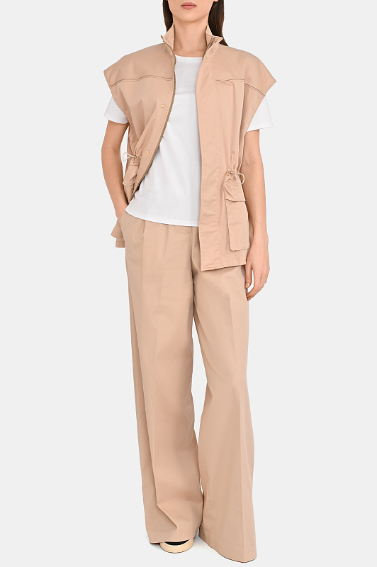 Футболка KITON Белый Женский D61449H08051