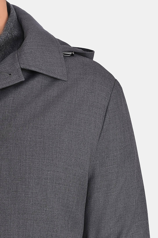 Пальто CANALI Серый Мужской O10524 SG02953