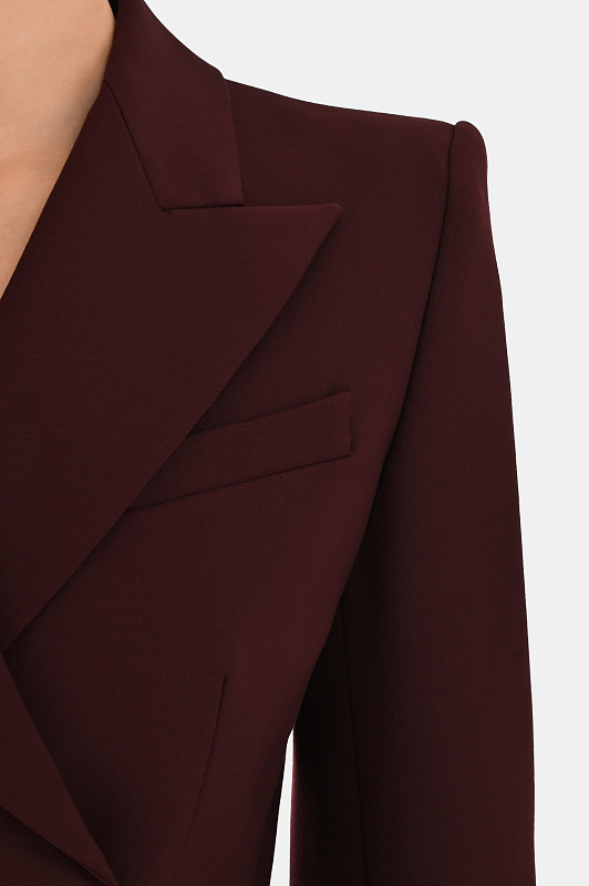 Жакет SPORTMAX Бордовый Женский COCCO 2522046042600