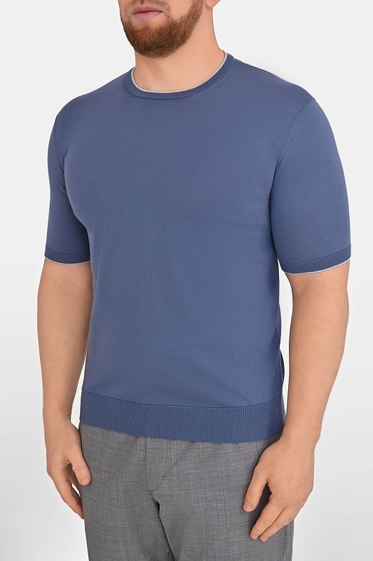 Джемпер CASTANGIA Голубой Мужской Q81.A649 AW-S26