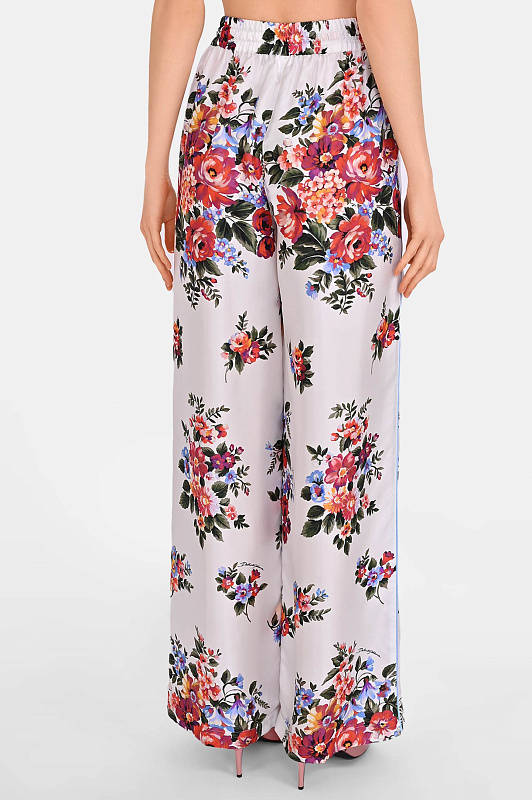 Брюки DOLCE & GABBANA  Белый Женский FTDBNTIS11I HA5ZO