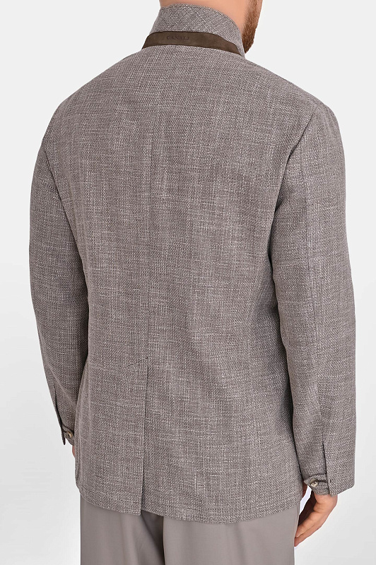 Куртка CANALI Бежевый Мужской 31020HCU06003