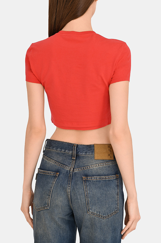 Футболка DOLCE & GABBANA  Красный Женский F8U13Z GDDNF