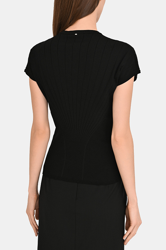 Топ SPORTMAX Черный Женский SPXSAMBA 2612361081600