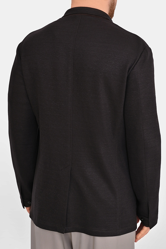 Куртка CANALI Темно-коричневый Мужской J31020JJ03453