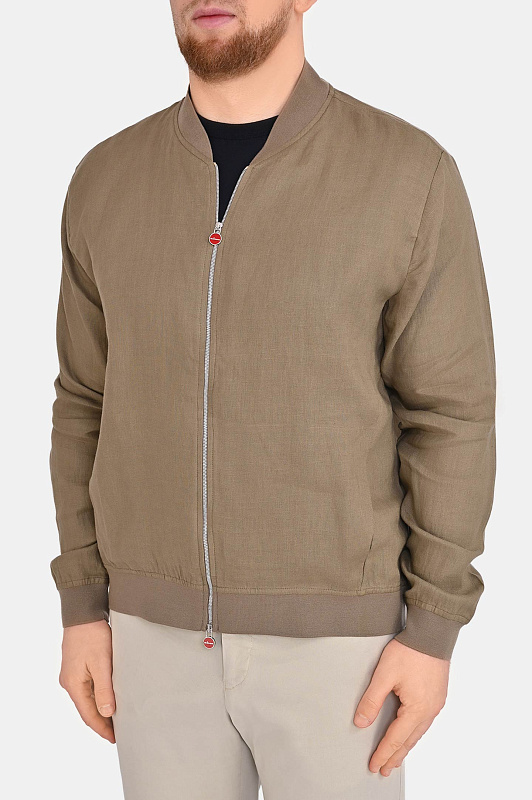 Куртка KITON Бежевый Мужской UGO001H09690