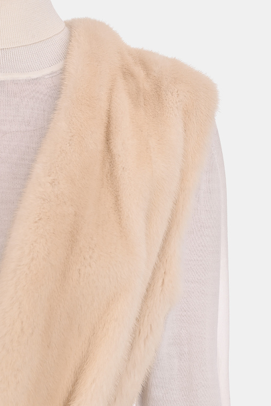 Пальто из меха норки