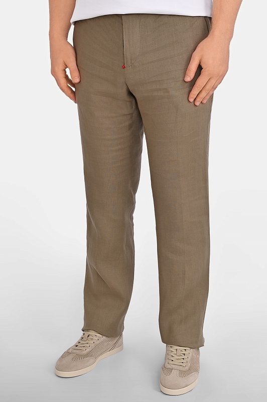 Брюки KITON Зеленый Мужской UPN01H0969008