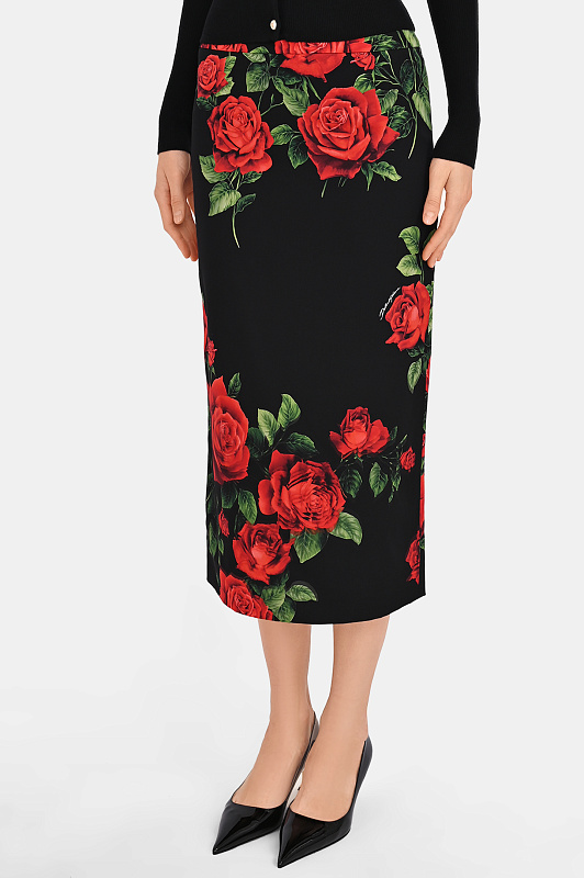 Юбка DOLCE & GABBANA Черный Женский F4CSJT FSA9R Юбка DOLCE & GABBANA Черный Женский F4CSJT FSA9R