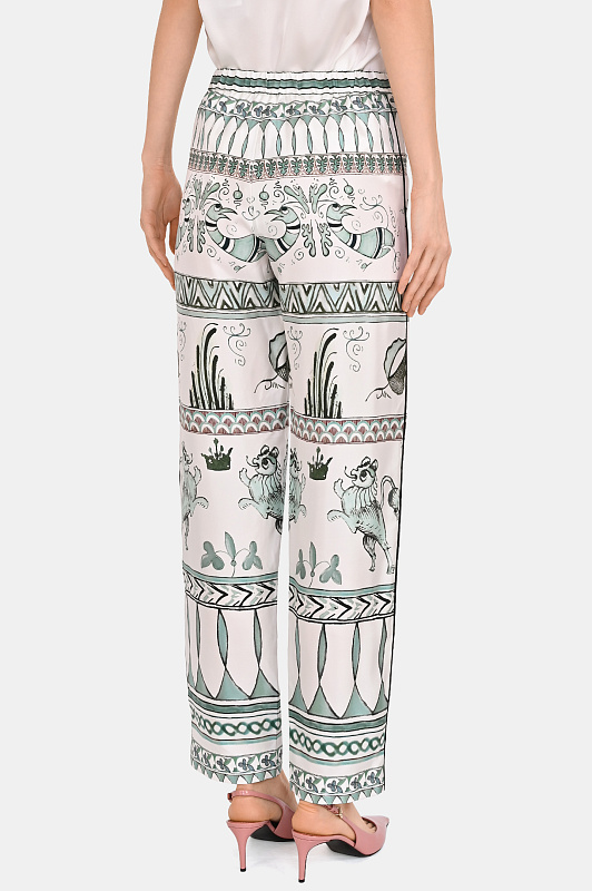 Брюки FABIANA FILIPPI  Белый Женский PAD275F835