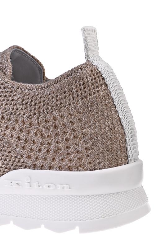 Кроссовки KITON Бежевый Женский DSSFITSN008477000C