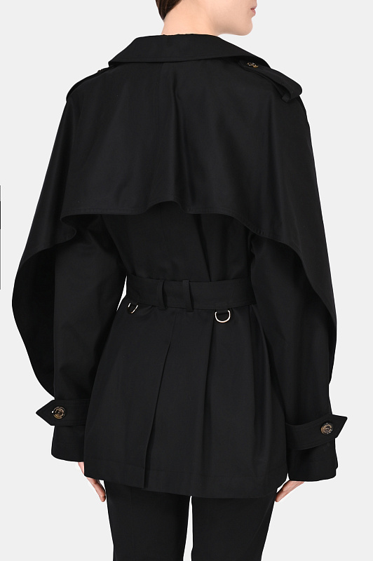 Плащ ALEXANDRE VAUTHIER  Черный Женский 213COA1401